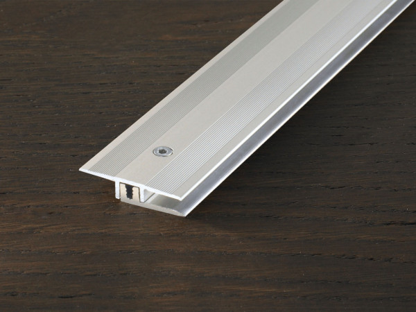 Übergangsprofil PROCOVER Designfloor Aluminium eloxiert Silber