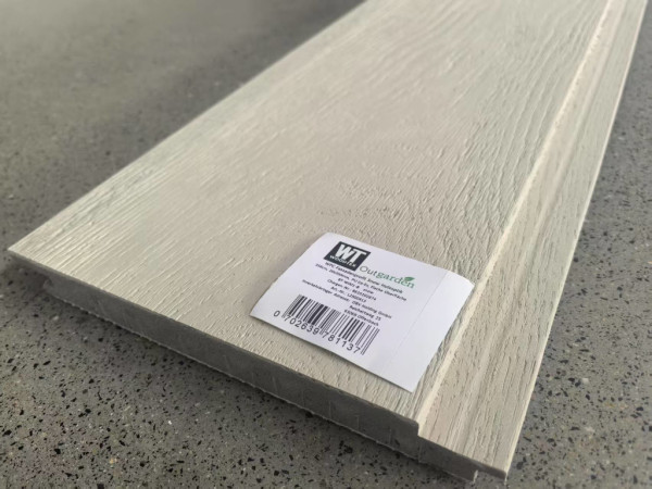 AmorBoard Fassadenprofil Snow Co extrudierte Holzstruktur Oberfläche