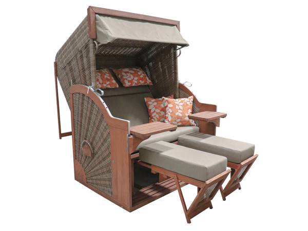 Strandkorb PURE Comfort XL PE griseum Design 470