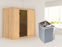 Sauna Systemsauna Variado, inkl. 4,5 kW Ofen mit integrierter Steuerung