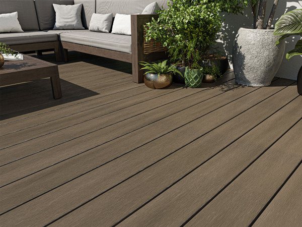 Terrassendielen WPC Fun Deck Vintage wenge