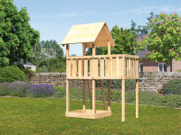 Spielturm Lotti naturbelassen inkl. Anbau
