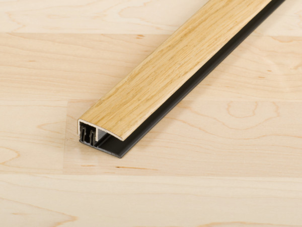 Abschlussprofil PROVARIOclip Universal Dekorfolie Eiche