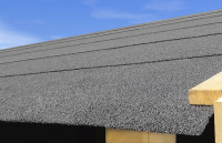 Selbstklebende Dachbahn für Satteldächer