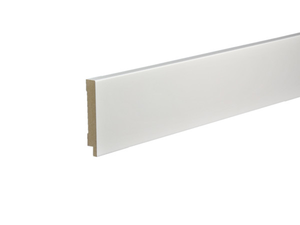 Sockelleiste Topline MDF lackiert uni weiß