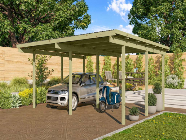 Carport Doppelcarport 1 ECO