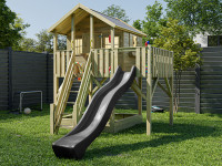 Stelzenhaus Big House XL KDI inkl. Rutsche grau