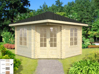 Pavillon Melanie 9,6 m² transparent tauchimprägniert