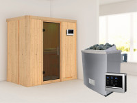 Sauna Systemsauna Variado, inkl. 4,5 kW Ofen mit externer Steuerung