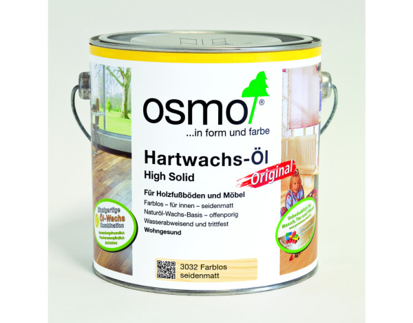 Hartwachs-Öl 3032 Farblos 2,5 Liter