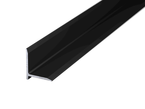 Wandanschlussprofil Prinz Aluminium schwarz