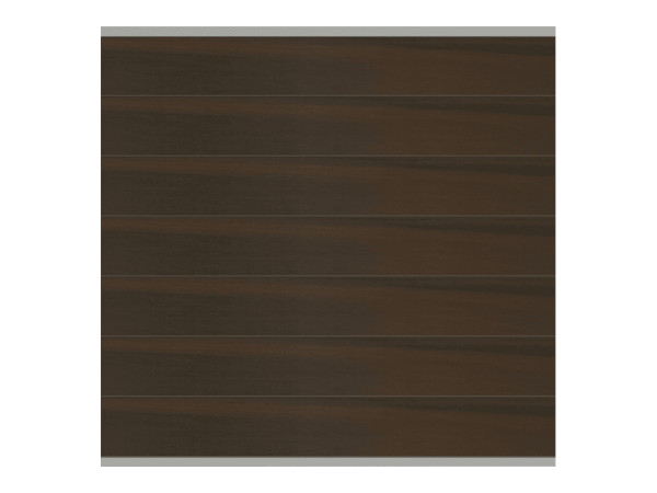 Bausatz Einzelprofile für MULTI-FENCE CO-EXTRUSION BPC Walnut