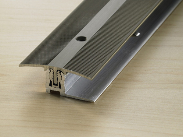 Übergangsprofil PROVARIO Universal XL Aluminium eloxiert Edelstahl