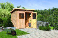 Gartenhaus Glücksburg 3 ECO 19 mm naturbelassen