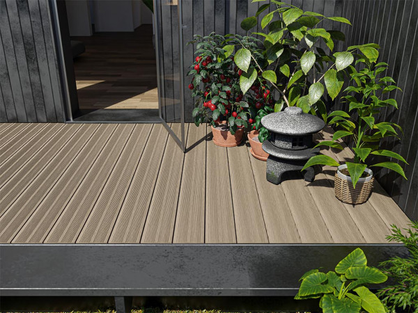 Terrassendielen WPC Fun Deck Ultrashield Multigrey light