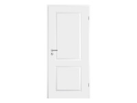 Zimmertür Elegance 02 Weißlack RAL 9010, Rundkante