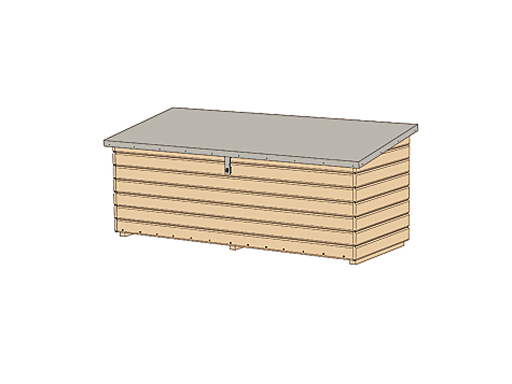 Garten/Terrassentruhe 360 Geräteboxen Gartenaufbewahrung