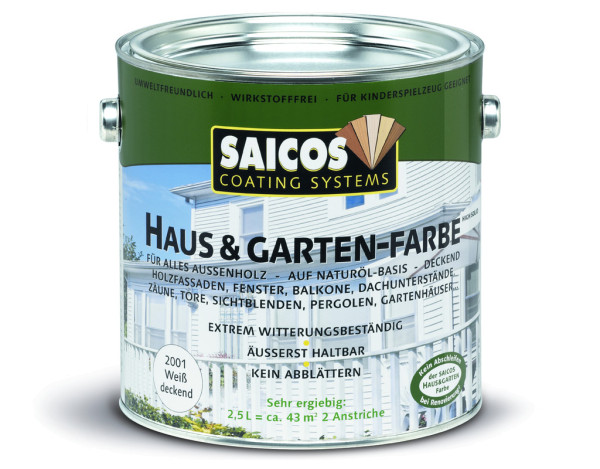 Haus- & Gartenfarbe Schwedenrot