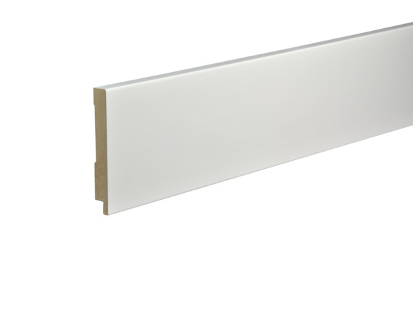 Sockelleiste Topline MDF lackiert uni weiß