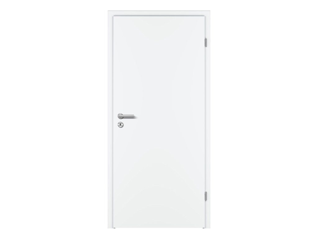 Wohnungseingangstür CPL RAL 9016 Premium Weißlack, Schallschutzklasse 2, Klimaklasse 3