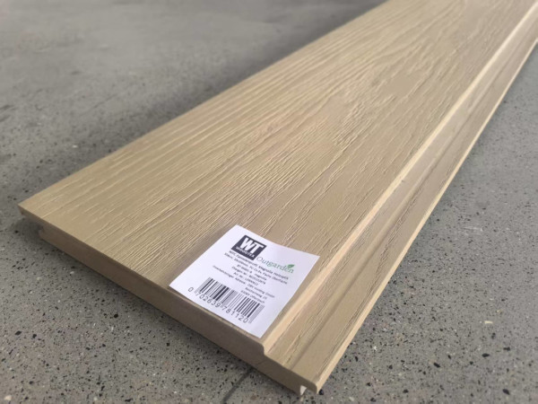 AmorBoard Fassadenprofil Magnolia Co extrudierte Holzstruktur Oberfläche