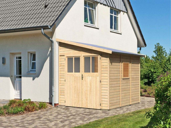 Gerätehaus Anlehnhaus Bomlitz 3 19 mm naturbelassen