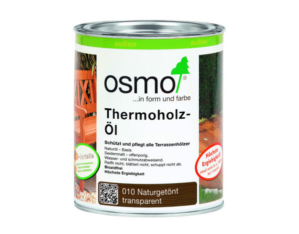 Thermoholz Öl 010 naturgetönt transparent