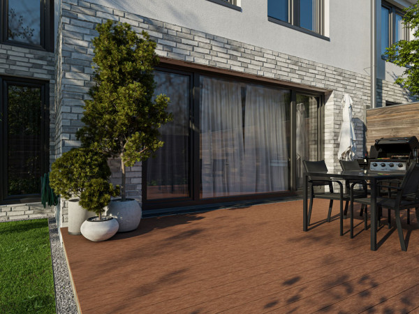 WPC- Terrassendiele Patio 23x145mm Ultrashield rhk