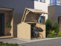 Fahrradbox Bikebox 13,5 mm naturbelassen