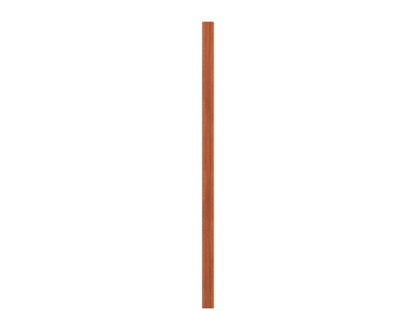 Pfosten LONGLIFE Braun 195 cm