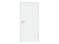 Zimmertür Cala 01 Weißlack RAL 9003 Designkante
