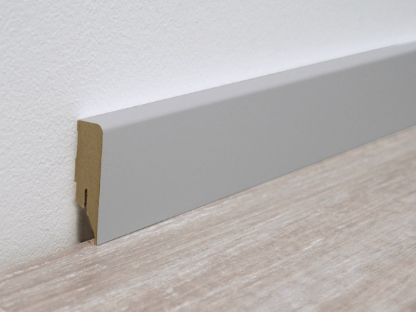 Sockelleiste Grau Dekor (MDF-Kern)