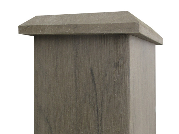 WPC Pfosten Oslo Sand/Beige inkl. Pfostenkappe