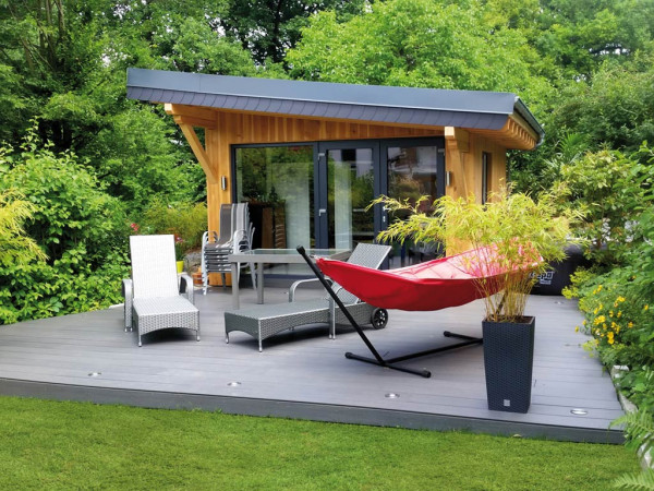 Terrassendielen WPC Premium RHK Dark grey