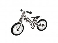 Lernlaufrad Zebra Weiß / Schwarz