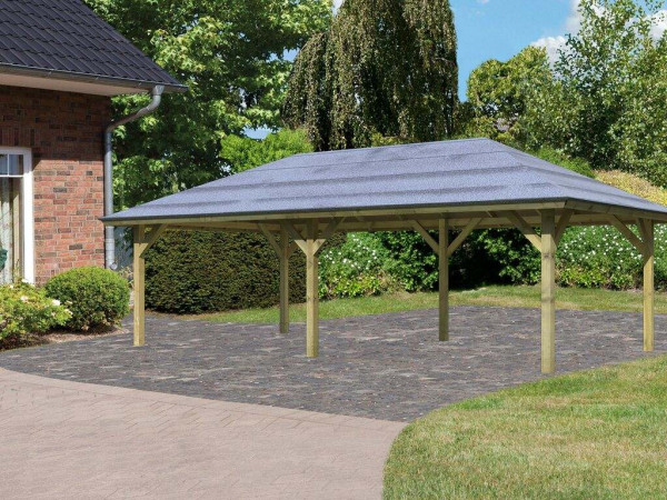 Carport Kirn 3 CLASSIC naturbelassen