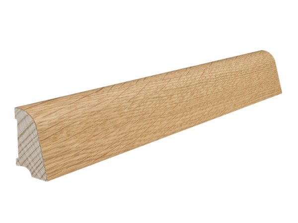 Sockelleiste Eiche furniert, matt versiegelt