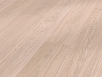 Parkett PD 450 Eiche harmonisch cremeweiß 9005 Landhausdiele Gebürstet