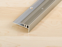Treppenkantenprofil PROSTEP Aluminium eloxiert Edelstahl