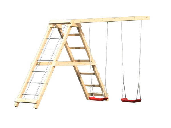 Spielturm Zubehör Doppelschaukelanbau Klettergerüst