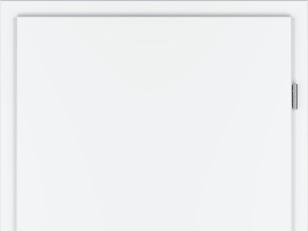 CPL Zarge für weiße Zimmertüren RAL 9016 mit Mini-Radius