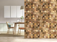 Wandverkleidung Teak Edelweiss