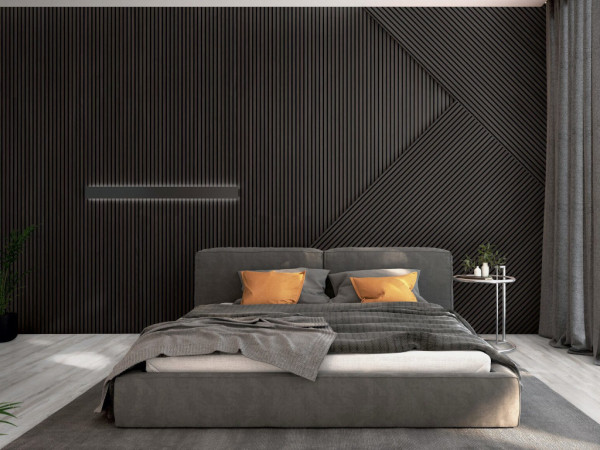 Akustikpaneele SilentDesign Eiche Donau 240 cm