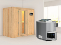 Sauna Systemsauna Variado, inkl. 4,5 kW Bio-Ofen mit externer Steuerung